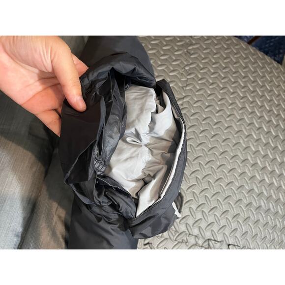 The North Face Women’s 1996 Retro Nuptse Vest‎ Gray Black 700 Down Size Large - Picture 9 of 9